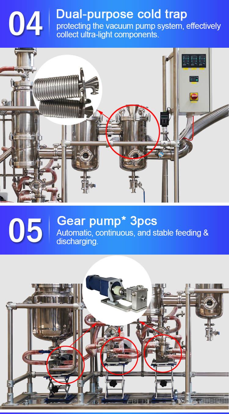 bio-oil molecular distillation machine